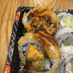 Beyond the Wok - Spicy Shrimp Tempura Roll