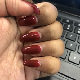 exactly a day and a half after the service, and they placed it so far from the cuticle in the first place. exactly a day and a half after the service, and they placed it so far from the cuticle in the first place.