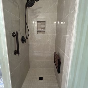 Painting Perfect Marietta - My shower after the remodel by Painting Perfect! - Painters Near Me - Marietta, Georgia Painting Perfect Marietta - My shower after the remodel by Painting Perfect! - Painters Near Me - Marietta, Georgia