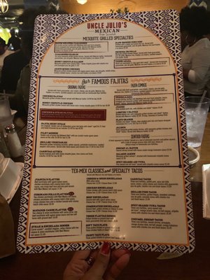 Menu photo 4 Uncle Julio's Arlington, VA