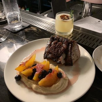 The Hackney - Pork Chop and Georgia Peaches with Field of Dreams - New American Near Me - Washington, North Carolina The Hackney - Pork Chop and Georgia Peaches with Field of Dreams - New American Near Me - Washington, North Carolina