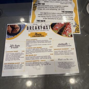 Bully Brew - Menu / Summer 2025 - Coffee & Tea Near Me - Peoria, Arizona