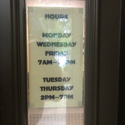 McWilliams Mark A Dr - Business hours