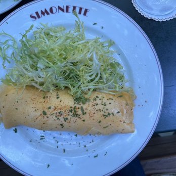 Simonette - omelette: comté cheese + side of herbs = $16 - French Near Me - Culver City, California Simonette - omelette: comté cheese + side of herbs = $16 - French Near Me - Culver City, California