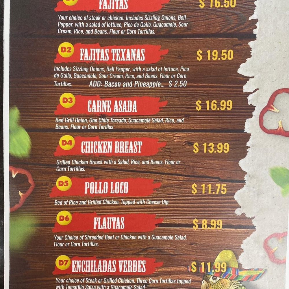 La Casita Fresh Mex Grill - menu - Mexican Near Me - Foley, Alabama La Casita Fresh Mex Grill - menu - Mexican Near Me - Foley, Alabama