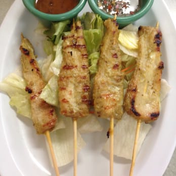 Thai Style Fast Food - Satay chicken - Thai Near Me - Houston, Texas Thai Style Fast Food - Satay chicken - Thai Near Me - Houston, Texas