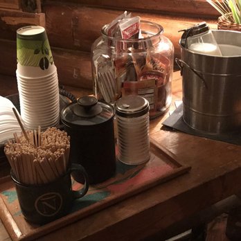 Bar N Ranch - Coffee station in main lodge - American Near Me - West Yellowstone, Montana
