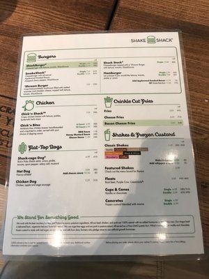 Menu photo 4 Shake Shack Del Mar San Diego, CA Menu photo 4 Shake Shack Del Mar San Diego, CA