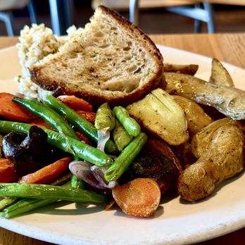 Tender Greens - March 26, 2026 | Thursday | Inside | Partial Seating | seasonal vegetable plate - New American Near Me - Hollywood, California Tender Greens - March 26, 2026 | Thursday | Inside | Partial Seating | seasonal vegetable plate - New American Near Me - Hollywood, California