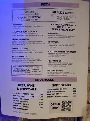 Menu photo 7 Pizzeria Violetta Oakland, CA Menu photo 7 Pizzeria Violetta Oakland, CA