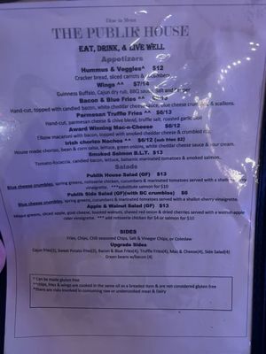 Menu photo 2 The Publik House Peoria Heights, IL Menu photo 2 The Publik House Peoria Heights, IL