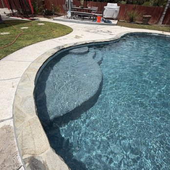 MB Pool Plaster Empire - Finished- PR glass and abalone! - Pool & Hot Tub Service Near Me MB Pool Plaster Empire - Finished- PR glass and abalone! - Pool & Hot Tub Service Near Me