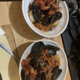 Flavors of Italy night - mussels appetizer
