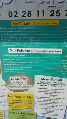 Menu photo 3 Le Parasol Notre Dame De Monts, 85