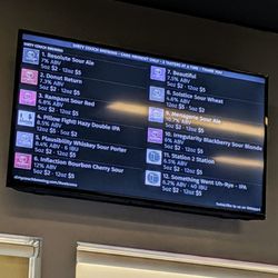Dirty Couch Brewing - 05-25-2019 Beers on tap