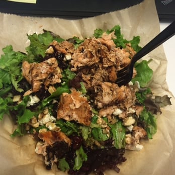Photo of CreativEats - Hawthorne, CA, United States. Salmon salad with a balsamic reduction (delicious)