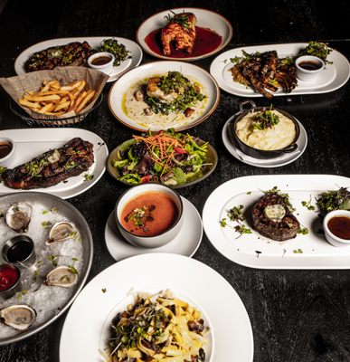 PB Brasserie steak house by null