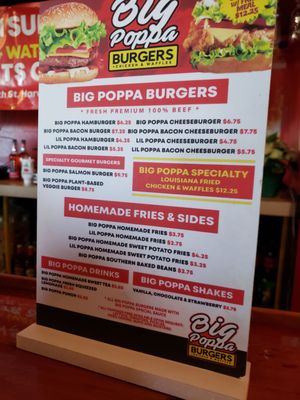 Big Poppa Burgers Chicken & Waffles by null