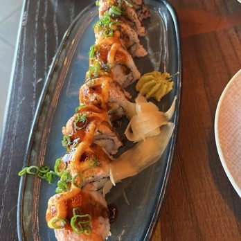 Blue Sushi Sake Grill - Lion King roll - Sushi Bars Near Me - Austin, Texas Blue Sushi Sake Grill - Lion King roll - Sushi Bars Near Me - Austin, Texas