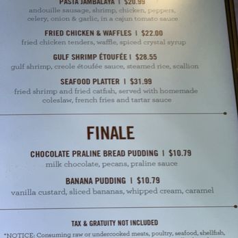 Emeril’s Table - Seafood Near Me - Kenner, Louisiana