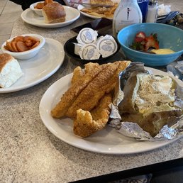 Catfish dinner