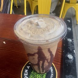 Mocha smoothie Mocha smoothie