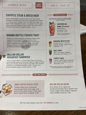 Menu photo 1 First Watch Hermitage, TN