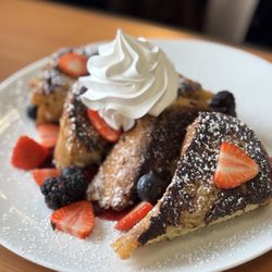 The Three Mothers Cuisine & Bakery - Berry French Toast (best brioche bread!  We didn't need syrup)