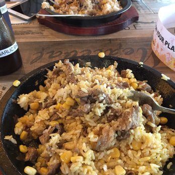 Sizzling Lunch - After it's all mixed up - Steakhouses Near Me - Cupertino, California