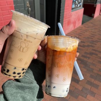 Simplee Boba - Milk Tea with cheese foam and Thai tea with cheese foam and boba :) SOOOO GOOD !!! - Bubble Tea Near Me - South Pasadena, California Simplee Boba - Milk Tea with cheese foam and Thai tea with cheese foam and boba :) SOOOO GOOD !!! - Bubble Tea Near Me - South Pasadena, California