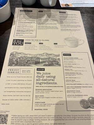 Menu photo 7 First Watch Miami, FL