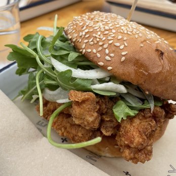 Joinery - Fried Chicken Sandwich -- not that tasty - American Near Me - Sausalito, California Joinery - Fried Chicken Sandwich -- not that tasty - American Near Me - Sausalito, California