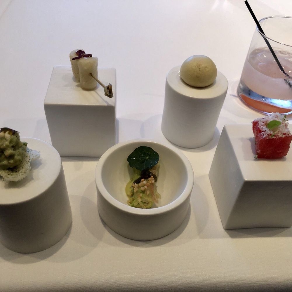 Jungsik - Banchan. First course of vegetarian tasting menu. - Korean Near Me - New York, New York Jungsik - Banchan. First course of vegetarian tasting menu. - Korean Near Me - New York, New York