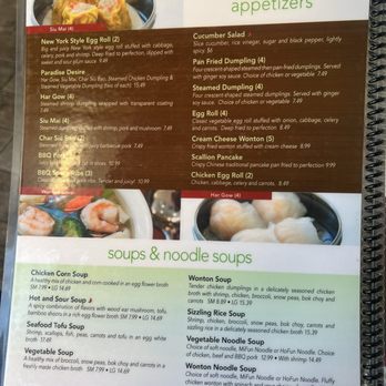 Green Apple China Bistro - Menu (apps, soups, and noodles) - Chinese Near Me - Studio City, California
