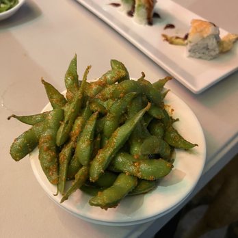 Sakae Sushi - Spicy edamame - Sushi Bars Near Me - Newport Beach, California Sakae Sushi - Spicy edamame - Sushi Bars Near Me - Newport Beach, California