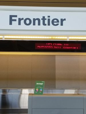 Frontier Airlines by null