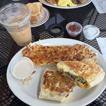 Frank's Falafel House - Breakfast burrito with falafel - Middle Eastern Near Me - Cleveland, Ohio Frank's Falafel House - Breakfast burrito with falafel - Middle Eastern Near Me - Cleveland, Ohio