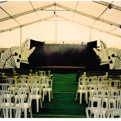 Spellman Magic Spectacular - Final set-up at the San Dieo Fair.