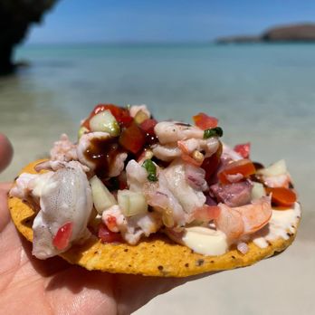 El Toro Güero - Mix seafood ceviche - Seafood Near Me - La Paz, BCS El Toro Güero - Mix seafood ceviche - Seafood Near Me - La Paz, BCS