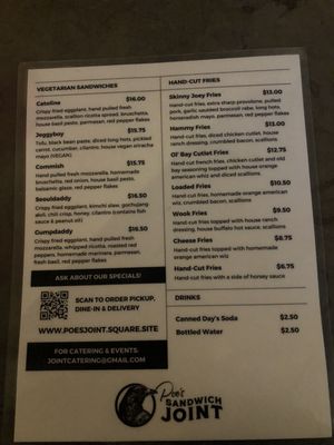 Poe's Sandwich Joint by null