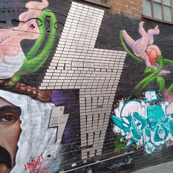ACDC Lane - Mural - Street Art Near Me - Melbourne, VIC
