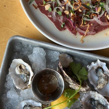 Co Nam - Oysters and beef carpaccio - Vietnamese Near Me - Oakland, California Co Nam - Oysters and beef carpaccio - Vietnamese Near Me - Oakland, California