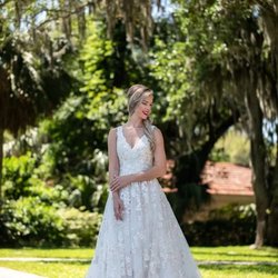 Rachel Ann Bridal - Elizabeth- blush pink lace