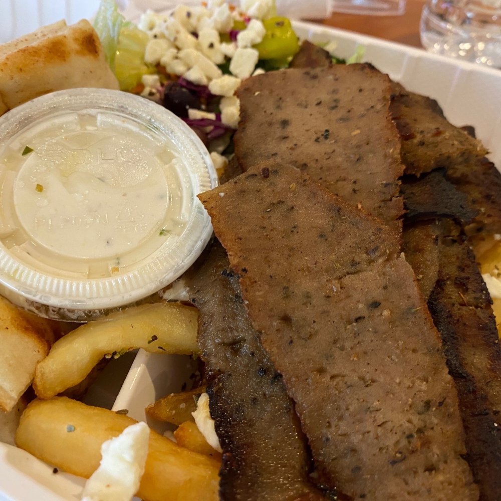 Souvlaki plate Souvlaki plate