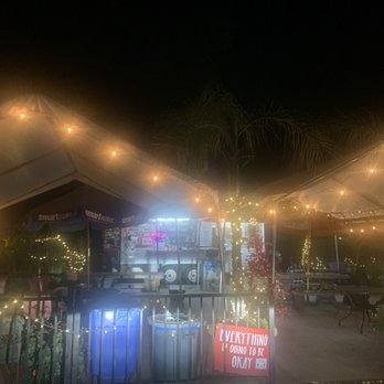 Fuegos Taco Shack and Grill - Courtyard - tables and chairs to sit and eat - Food Trucks Near Me - Bakersfield, California Fuegos Taco Shack and Grill - Courtyard - tables and chairs to sit and eat - Food Trucks Near Me - Bakersfield, California