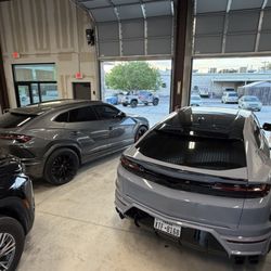 5 Star Auto Hail Repair - Shop full of Lamborghini Urus