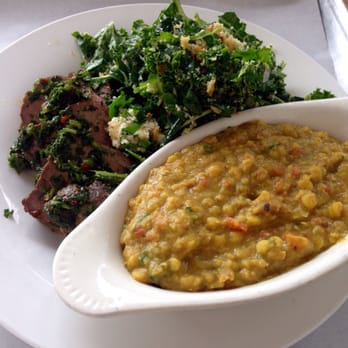 Forage - Steak, Kale Salad and Curried Lentils. - Salad Near Me - Los Angeles, California