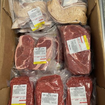 Bakersfield Meat - Custom order Meat Box with vacuum sealed packaging - Meat Shops Near Me - Bakersfield, California