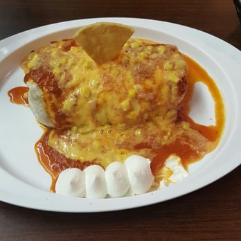 Grill Creations - Steak chimichanga with sweet corn - Mexican Near Me - Garwood, New Jersey Grill Creations - Steak chimichanga with sweet corn - Mexican Near Me - Garwood, New Jersey