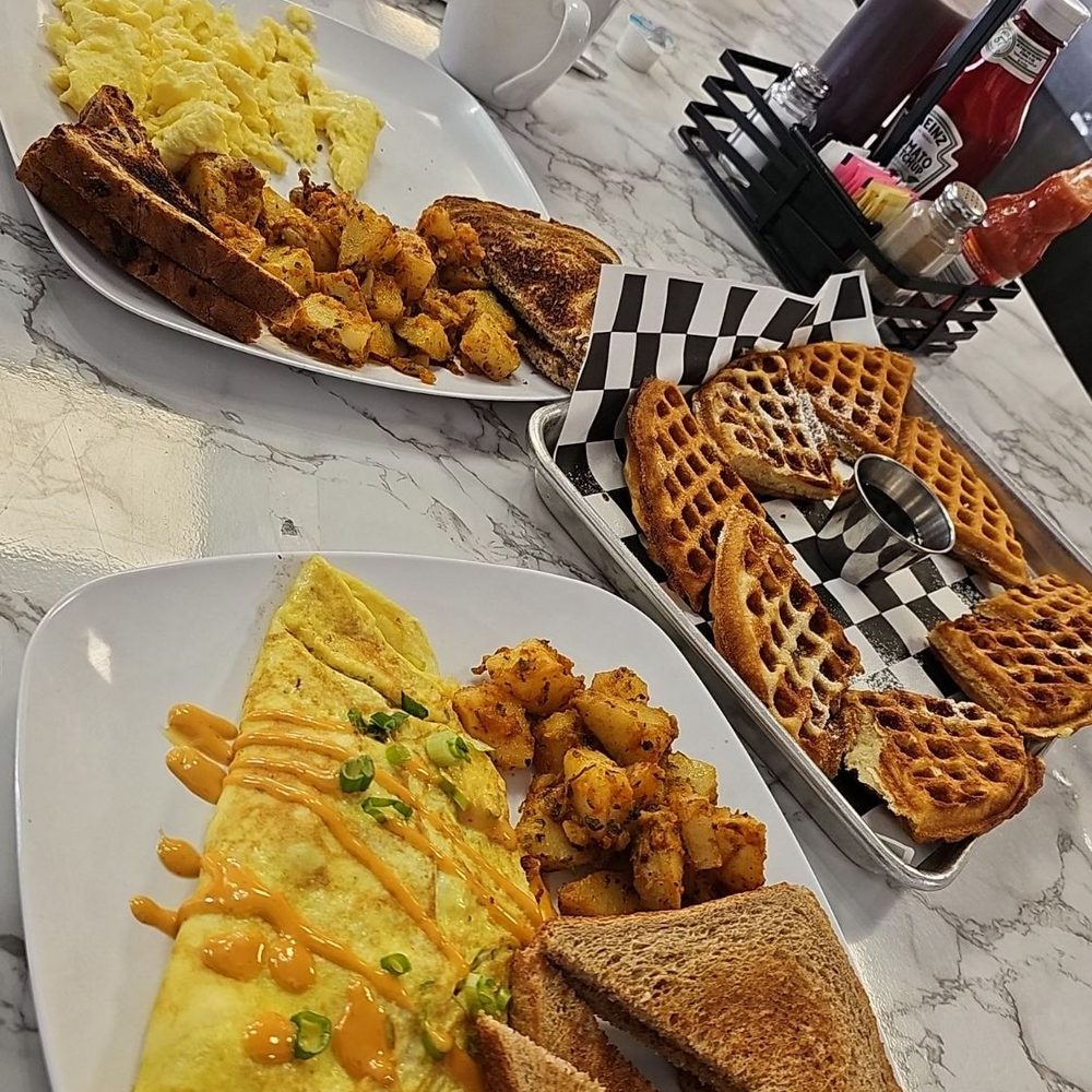 The Griddler Omellette, Stuffles, 2 Egg Breakfast The Griddler Omellette, Stuffles, 2 Egg Breakfast